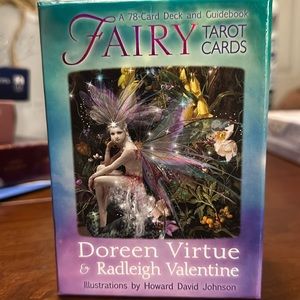 Doreen Virtue & Radleigh Valentine Fairy Tarot cards and Guidebook
